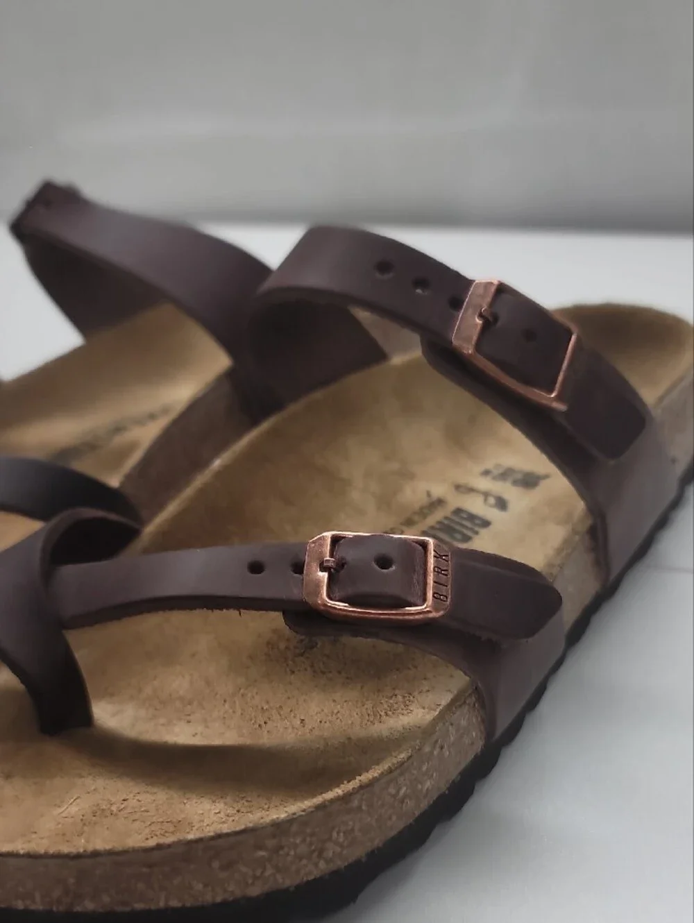 Birkenstock Mayari Oiled Leather Sandals Size 7